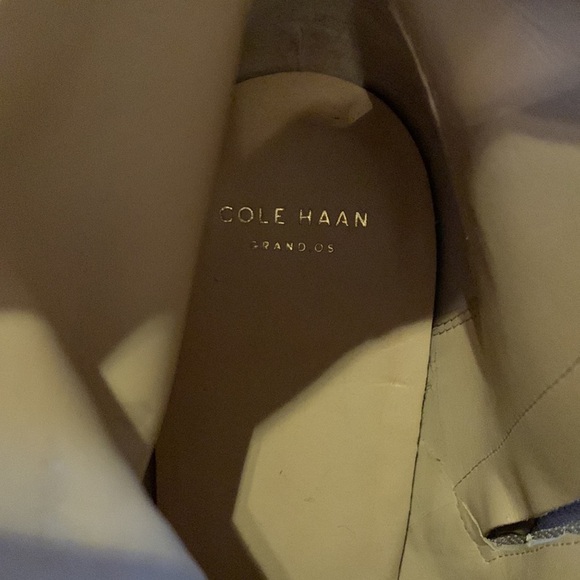 COLE Haan size 10 blush colored suede boots - Picture 10 of 11